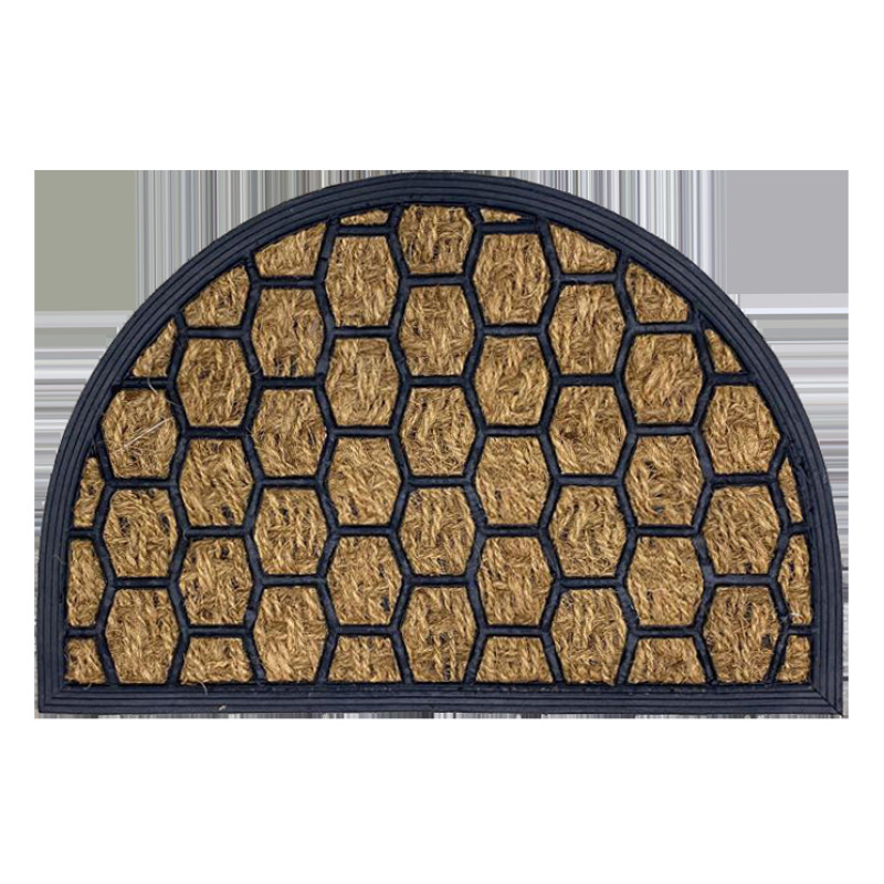 Besk Kājslauķis kokosšķiedras 40x60cm pusapaļš