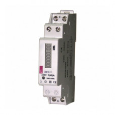 ETI Elektriskais skaitītājs ETI DEC-2, kWh, 1-f 45A, 230V tiešais slēgums, pulsa izeja - gab.
