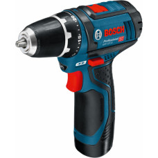 Bosch Akumulatora skrūvgriezis Bosch GSR 060186810E, 12V-15 2x2.0Ah - gab
