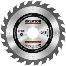 Kreator Zāģripa kokam Kreator D165x30x2 mm, 24T, KRT020410 - gab
