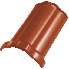 Bmi Monier Kores dakstiņš BMI Monier Rubin 13V 380x245 mm, Glazēts, Ķieģeļsarkans - gab.