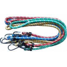 Cits Bagāžas gumijas saites 80cm, ar 8-āķiem, 4gb, 82300 - gab