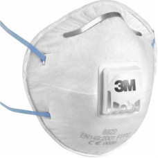 3M Respirators 3M 8822PT, FFP2, ar vārstu - gab