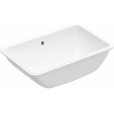 Villeroy & Boch izlietne Lunea, 545x340 mm, zem virsmas, ar parplūdi, balta