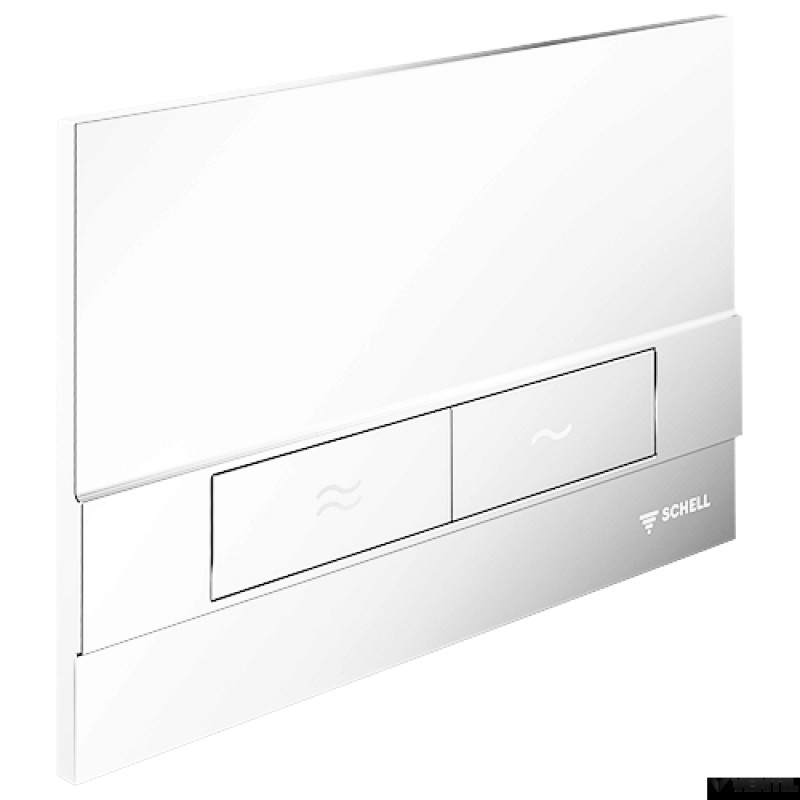 Schell taustiņš Board duo, 230x150 mm, balts