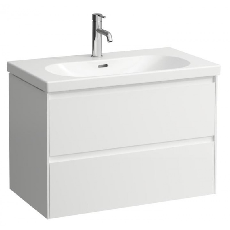 Laufen Lani Izlietnes skapītis, 78.4x44.8cm, spīdīgs balts (bez izlietnes)