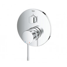 Grohe iebūvējamā dušas maisītāja Essence virsapmetuma daļa, ar 3 ceļu pārslēdzēju, hroms