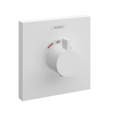 Hansgrohe iebūvējamā termostata ShowerSelect virsapmetuma daļa, matēts balts