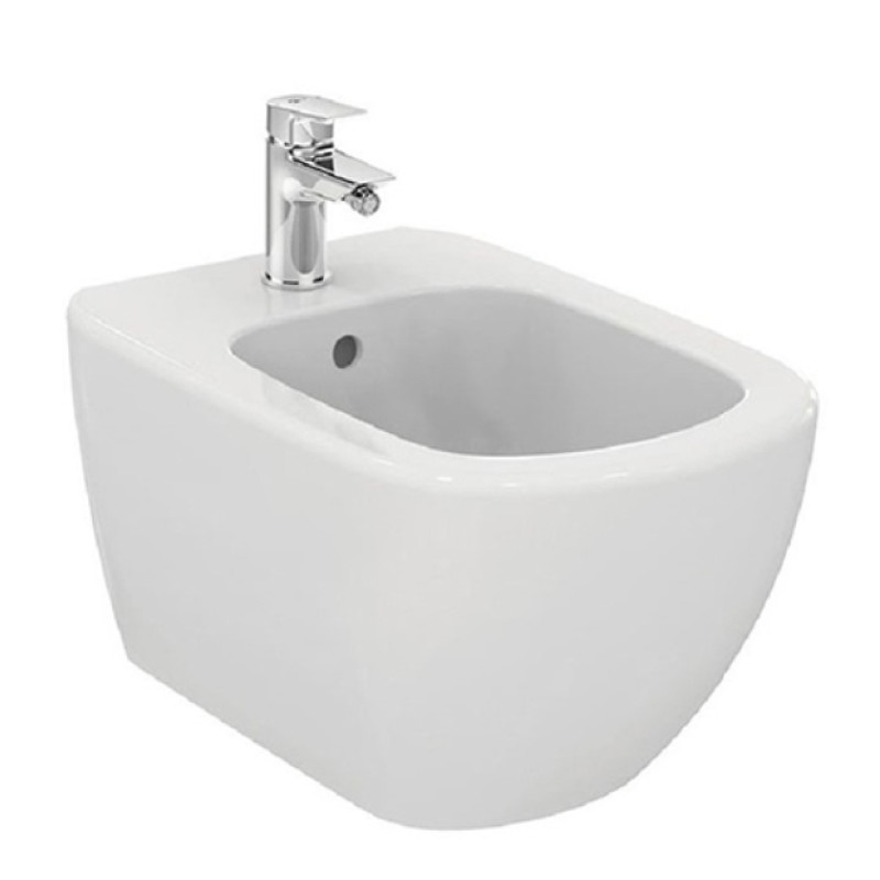 Ideal Standard bidē Tesi, stiprināms pie sienas, 360x530 mm, matēts balts