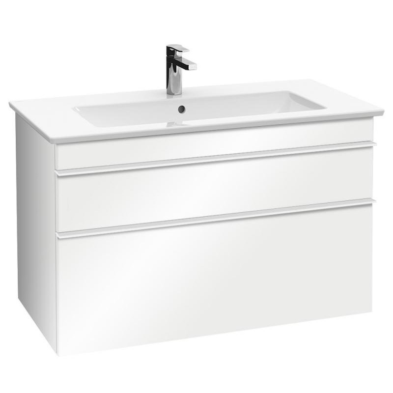 Villeroy & Boch izlietnes skapītis Venticello, 753x502 mm, h=590 mm, 2A, balts/balts