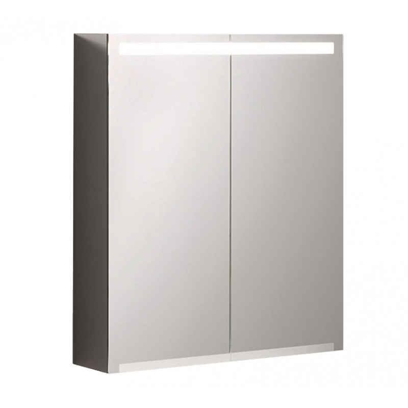 Geberit spoguļskapis ar apgaismojumu Option, 600x150 mm, h=700 mm, 2D, mirrored