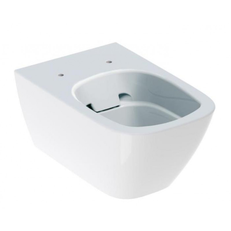 Geberit pods Smyle Square Rimfree, stiprināms pie sienas, 350x540 mm, balts