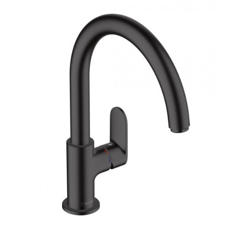 Hansgrohe virtuves izlietnes maisītājs Vernis Blend M35-H210, matēts melns