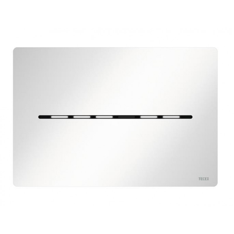 Tece taustiņš TECEsolid, 220x150 mm, ar sensoru, 12 V elektriskais pieslēgums, polished white