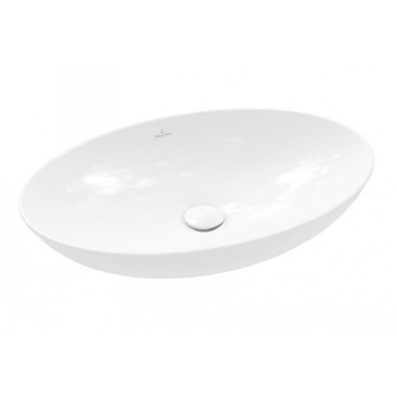 Villeroy & Boch izlietne Loop & Friends, 560x380 mm, uz virsmas, balta TitanCeram