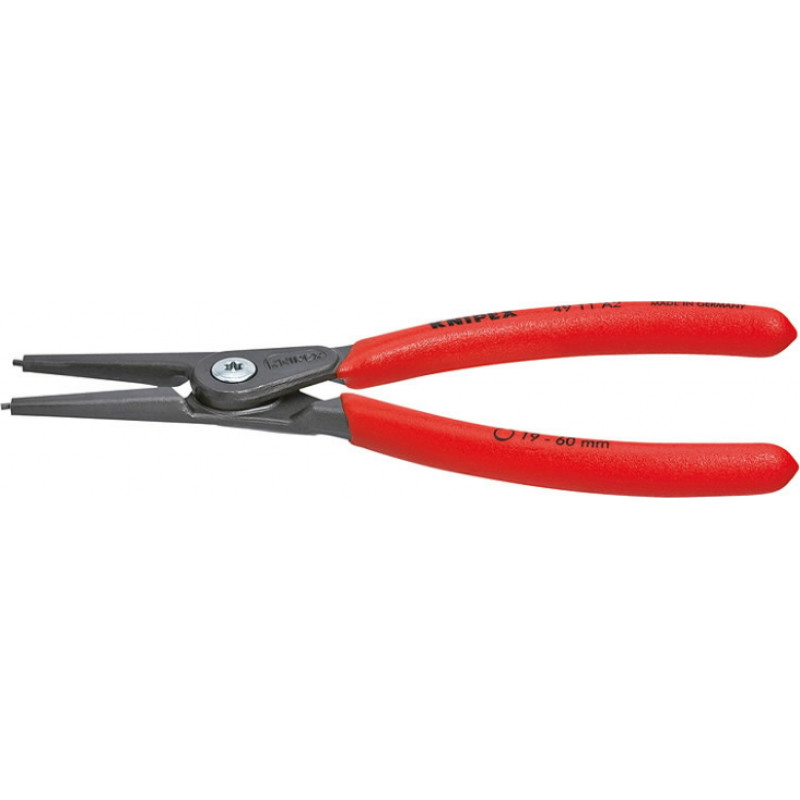 Knipex Sprostgredzenu stangas ar taisniem galiem A2 19-60mm, Knipex