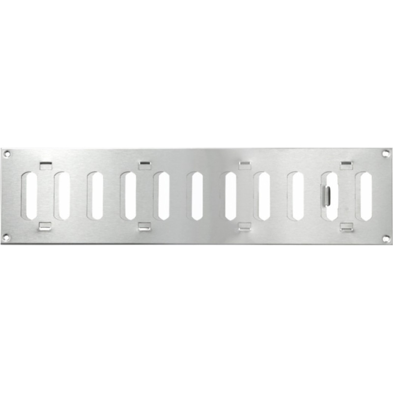 Europlast reste metāla, 400x100mm, regulējama, inox