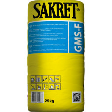 Sakret GMS F Gāzbetonu bloku līme ar pretsala piedevu, pelēka, 25kg