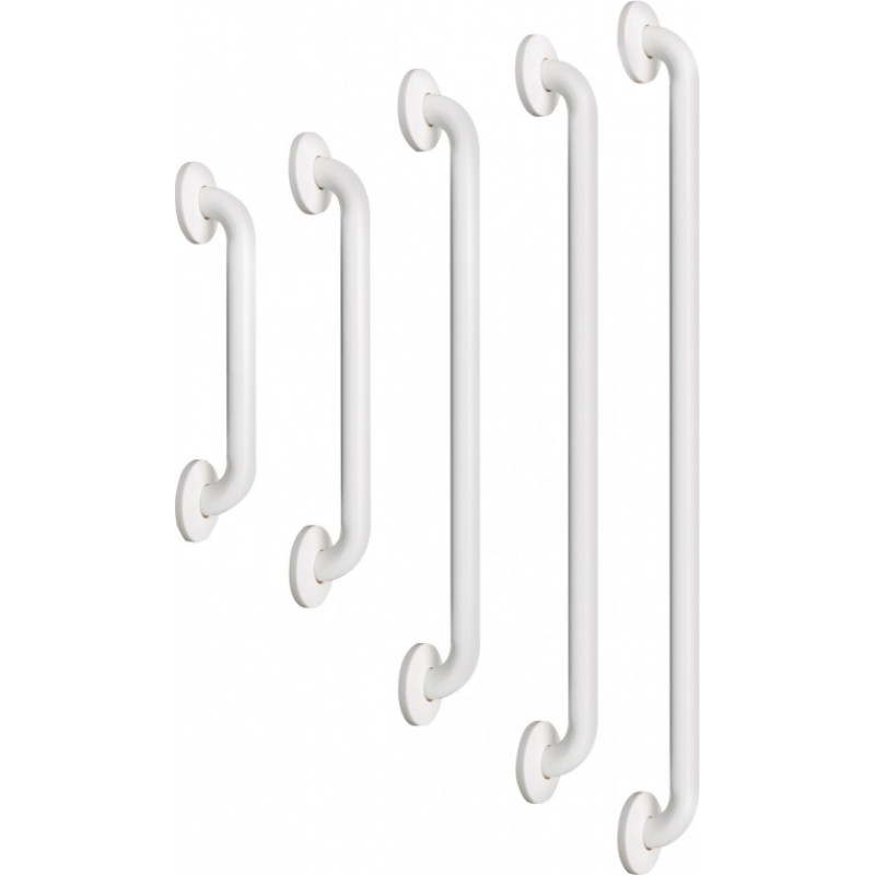 Mediclinics atbalsta rokturis Mediepoxy, 537 mm, balts tērauda ##