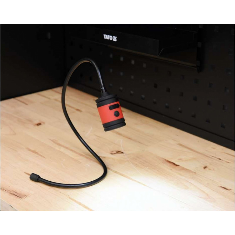 Yato Darba Lampa Ar Magnēta Satvērēju Led 3W YT-08516 YATO
