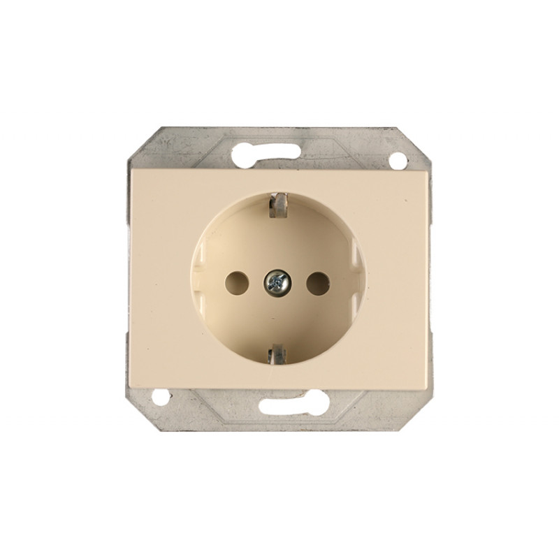 Vilma Kontaktligzda Vilma RP16-002-02 ar zemējumu, ziloņkaula XP500 - gab
