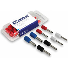 Commel Kabeļu uzgaļi COMMEL 1.0 mm2, 100 gab, 365-802 - gab