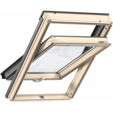 Kronmat Jumta logs VELUX Standart Plus GLL MK10 1061B, 78x160cm, divkameru stikla pakete - gab.