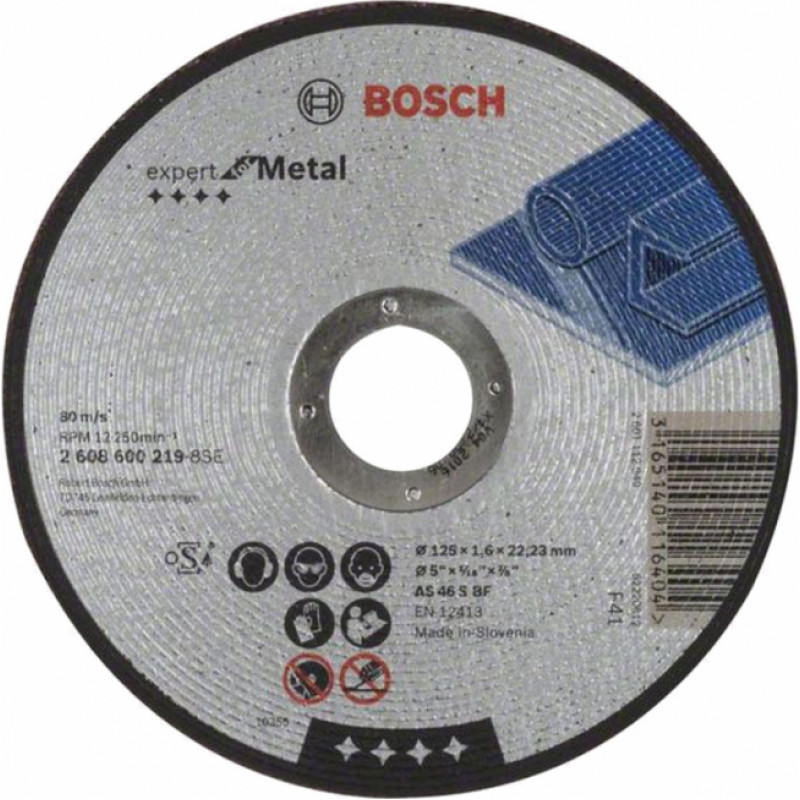 Bosch Griešanas disks metālam Bosch Expert for Metal 125x22.23 mm - gab