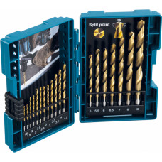 Makita Metāla urbju komplekts MAKITA D-67527 HSS-Tin (1.5-10mm) 19gb - kompl