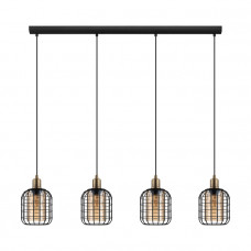 Cits Griestu gaismeklis CHISLE 052950, 4x40W, E27, melns/bronzas - gab