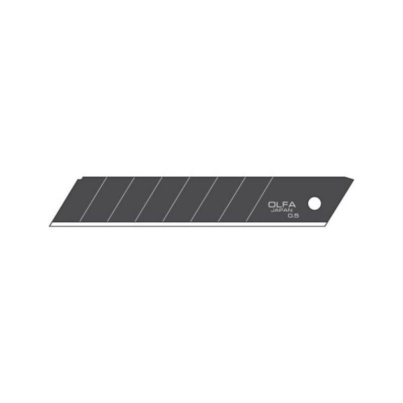 Cits Asmens nazim OLFA LBB-10 Black, 18 mm, 10gab - gab
