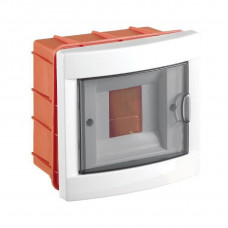Vexen Electric Sadalne VEXEN ELECTRIC 4-vietīga, IP40, zemapmetuma, plastmasa, ar caurspīdīgām durvīm, ENC04FTR - gab
