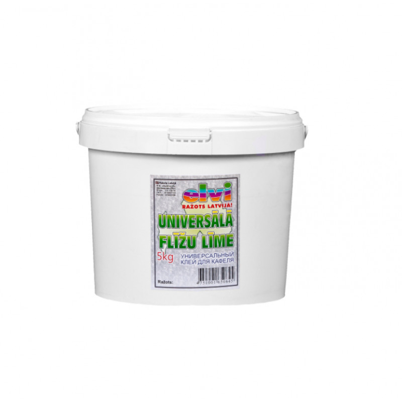 Elvi Universālā flīžu līme Elvi 3kg - gab.