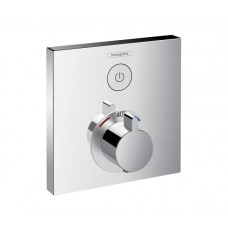Hansgrohe iebūvējamā termostata ShowerSelect virsapmetuma daļa, ar 1 izeju, hroms