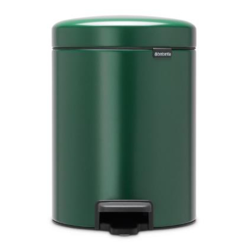 Brabantia atkritumu tvertne ar pedāli NewIcon, 5l, pine green