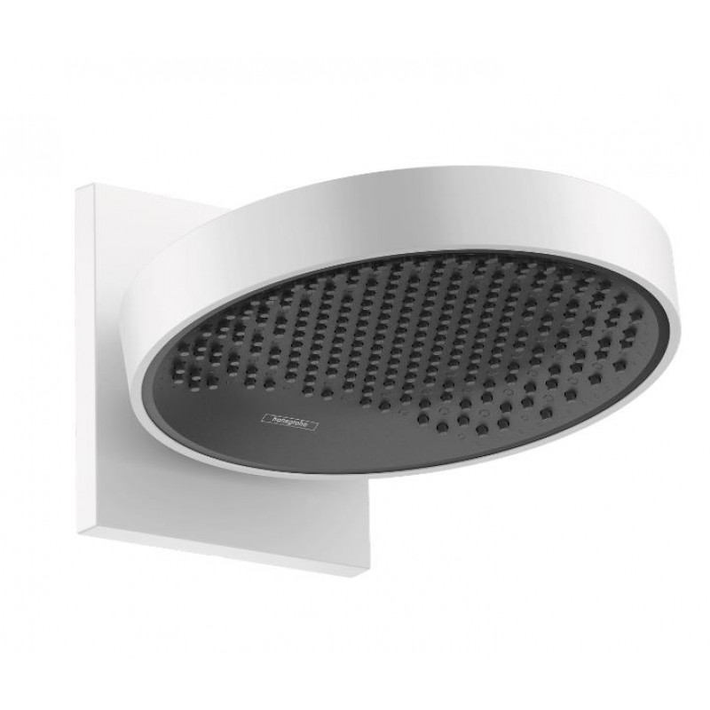 Hansgrohe dušas galva ar turētāju Rainfinity 250 1jet, no sienas, matēta balta