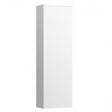 Laufen augstais skapis Kartell, 400x270 mm, h=1300 mm, 1D, kreisā puse, matēts balts