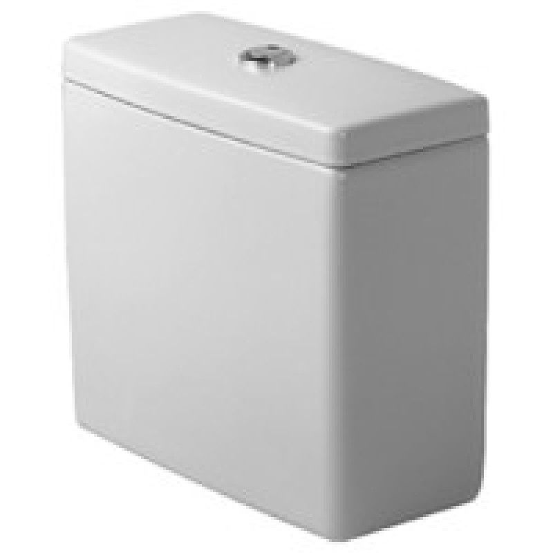 Duravit skalojamā kaste Starck 3, pievads no apakšas, balta