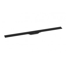 Hansgrohe dušas kanāls RainDrain Flex, 1200 mm, pie sienas, griežams, matēts melns