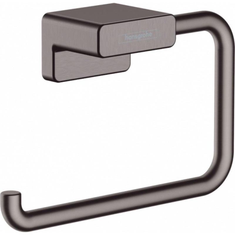 Hansgrohe tualetes papīra turētājs AddStoris, brushed black chrome