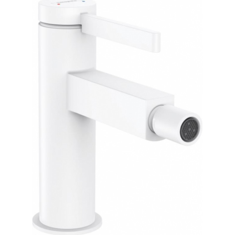 Hansgrohe bidē maisītājs Finoris, ar push-open, matēts balts