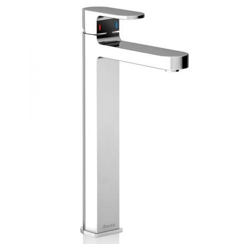 Ravak izlietnes maisītājs Chrome CR 015.00, paaugstināts, hroms