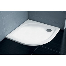 Ravak dušas paliktnis Elipso Pro Flat, 900x900 mm, r=500 mm, balts