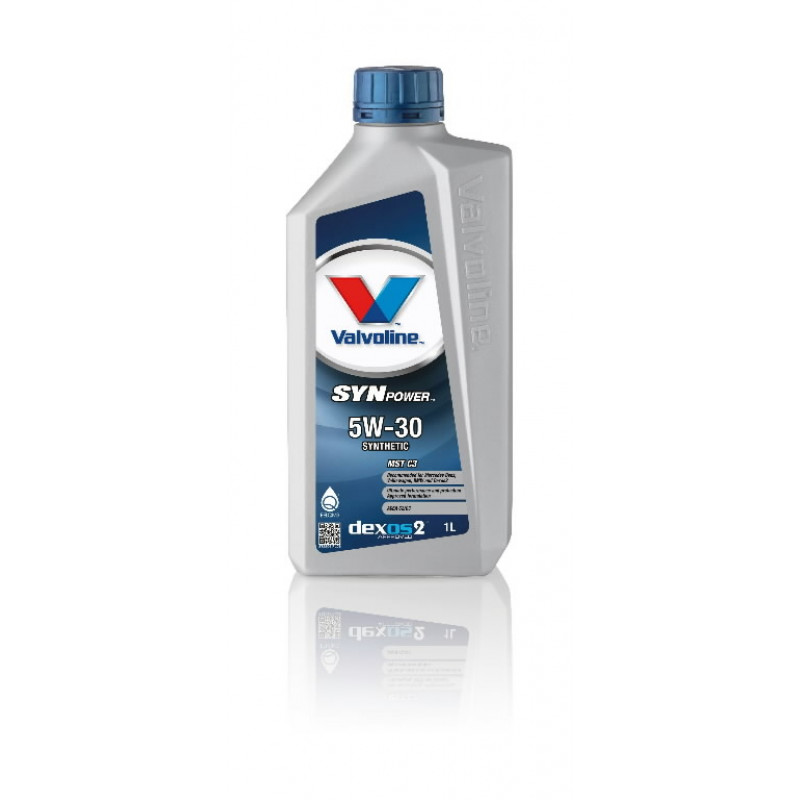 Valvoline Motoreļļa Synpower MST C3 5W30 1L, Valvoline