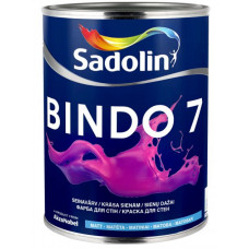 Sadolin Bindo 7 Klasiski matēta krāsa sienām BW 1L
