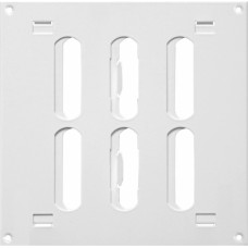 Europlast reste metāla, 150x150mm, regulējama, balta