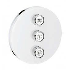 Grohe Grohtherm SmartControl dušas virsapmetuma daļa, 3 režīmi, balts - gab.