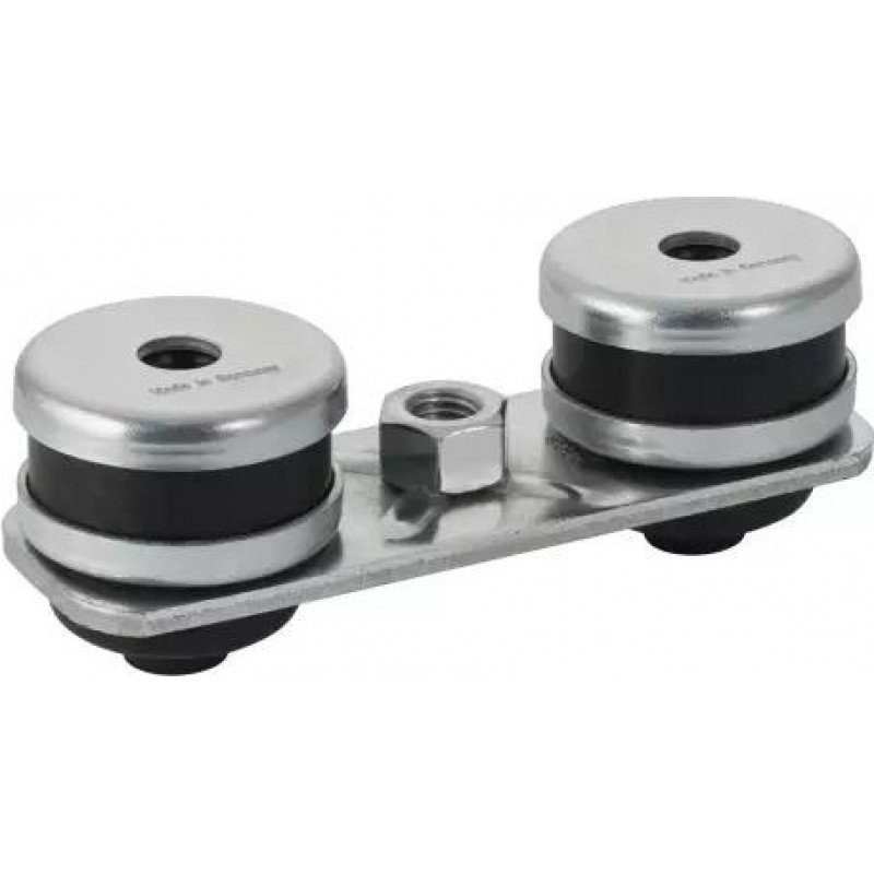 Geberit taisnstūra pamatplāksnes komplekts, divi skrūvju caurumi, ar vītni M10, 120x40mm, h=35mm