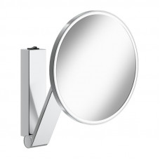 Keuco spogulis ar apgaismojumu iLook_move, 1 gaismas tonis, 5x palielina, d=212 mm, hroms