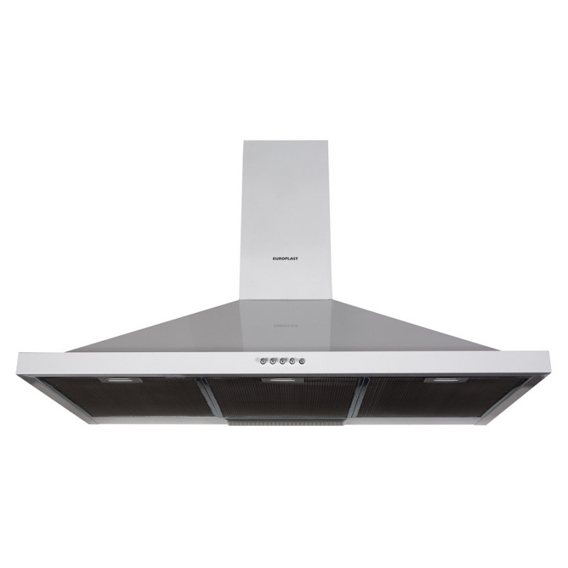 Europlast tvaika nosūcējs, 650m3/h, 90cm, balts